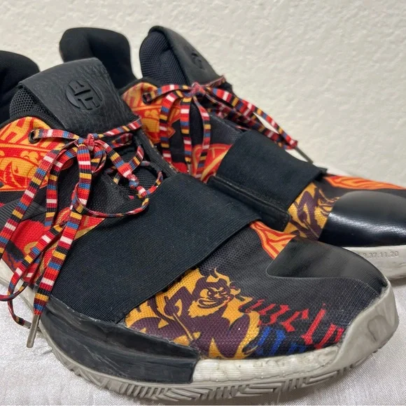 adidas James Harden Vol. 3 Team History Sneakers Athletic Shoes Size 13 - Picture 13 of 16